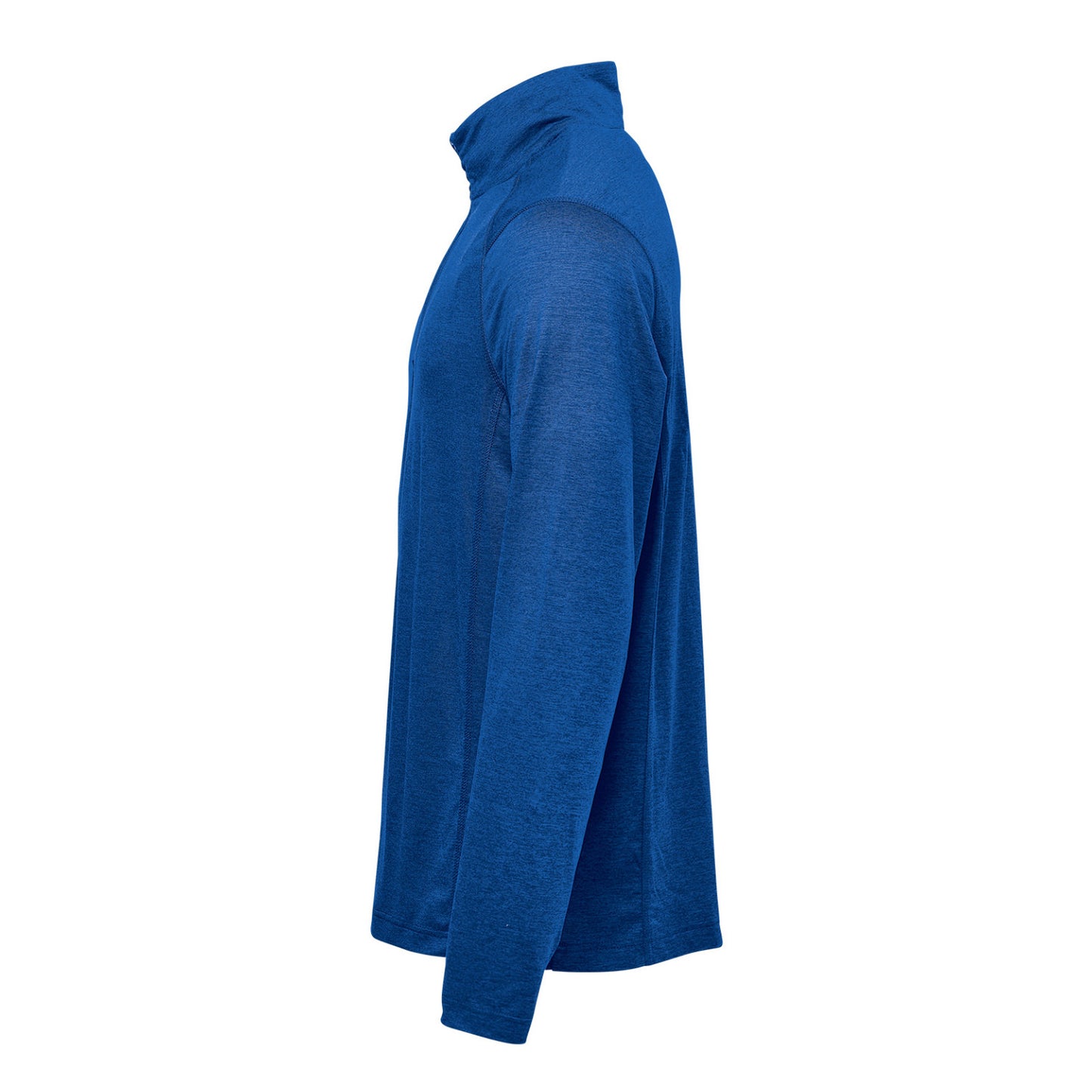 Classic Blue Heather - Side - Stormtech Mens Milano Quarter Zip Jumper