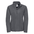 Convoy Grey - Front - Russell Womens-Ladies Full Zip Outdoor Fleece Jacket