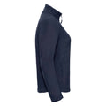 French Navy - Side - Russell Womens-Ladies Full Zip Outdoor Fleece Jacket