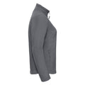 Convoy Grey - Side - Russell Womens-Ladies Full Zip Outdoor Fleece Jacket