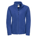 Bright Royal Blue - Front - Russell Womens-Ladies Full Zip Outdoor Fleece Jacket