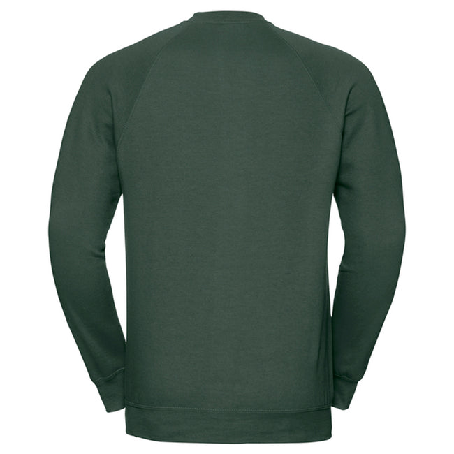 Bottle Green - Back - Russell Mens Classic Sweatshirt