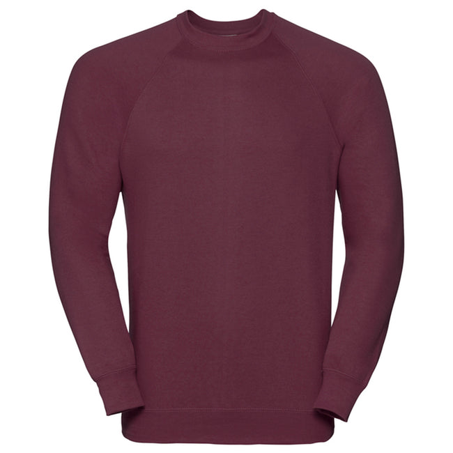 Burgundy - Front - Russell Mens Classic Sweatshirt