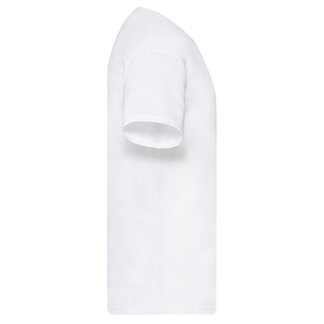 White - Side - Fruit of the Loom Unisex Adult Original T-Shirt
