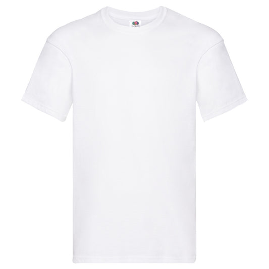 White - Front - Fruit of the Loom Unisex Adult Original T-Shirt