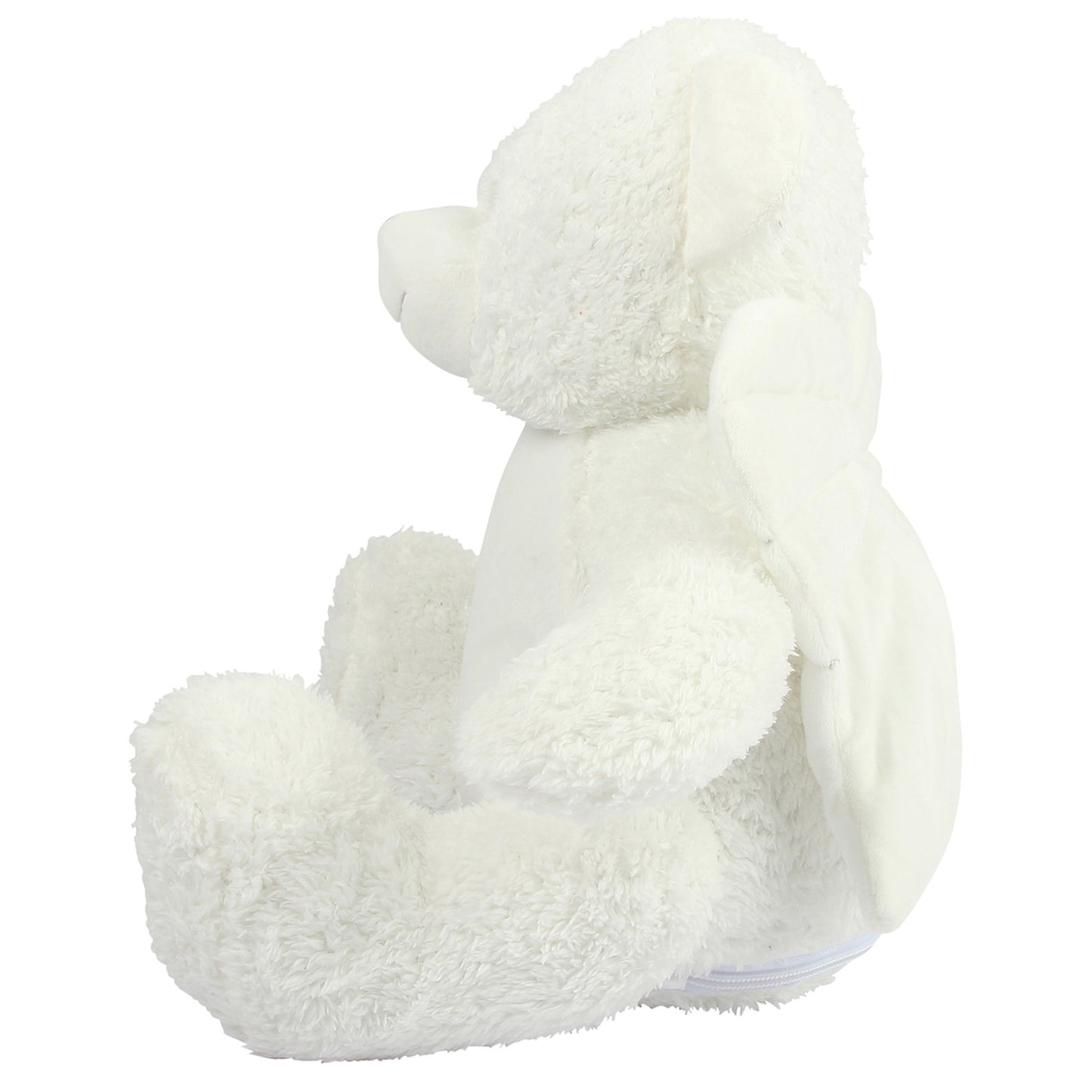 White - Side - Mumbles Angel Plush Toy