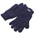 Navy - Front - Result Winter Essentials Unisex Adult Lined Thinsulate Winter Gloves
