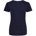 French Navy - Back - Awdis Womens-Ladies Cool Smooth T-Shirt