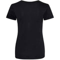 Jet Black - Back - Awdis Womens-Ladies Cool Smooth T-Shirt