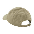 Desert Sand - Back - Beechfield 6 Panel Low Profile Dad Hat
