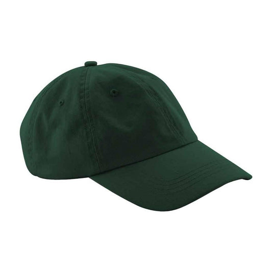 Bottle Green - Front - Beechfield 6 Panel Low Profile Dad Hat
