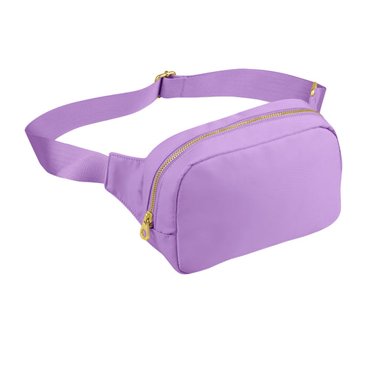Blueberry Swirl - Front - Bagbase Sundae Crossbody Bag