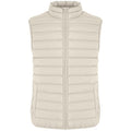 Sand - Front - New Morning Studios Womens-Ladies Lightweight Puffer Gilet