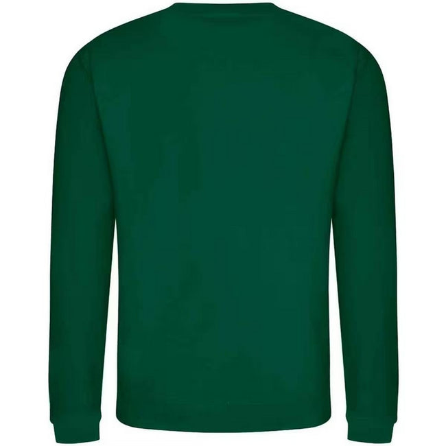 Rainforest Green - Back - Awdis Mens Crew Neck Sweatshirt