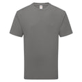 Light Graphite - Front - Fruit of the Loom Unisex Adult Cotton T-Shirt