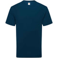 Mountain Blue - Front - Fruit of the Loom Unisex Adult Cotton T-Shirt