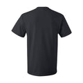 Black - Back - Fruit of the Loom Unisex Adult Cotton T-Shirt