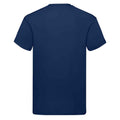 Dark Navy - Back - Fruit of the Loom Unisex Adult Cotton T-Shirt