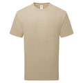 Desert Sand - Front - Fruit of the Loom Unisex Adult Cotton T-Shirt