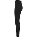 Black - Side - Tombo Womens-Ladies Sculpting Leggings