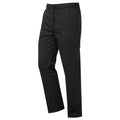 Black - Side - Premier Unisex Adult Essential Cargo Pocket Chef Trousers