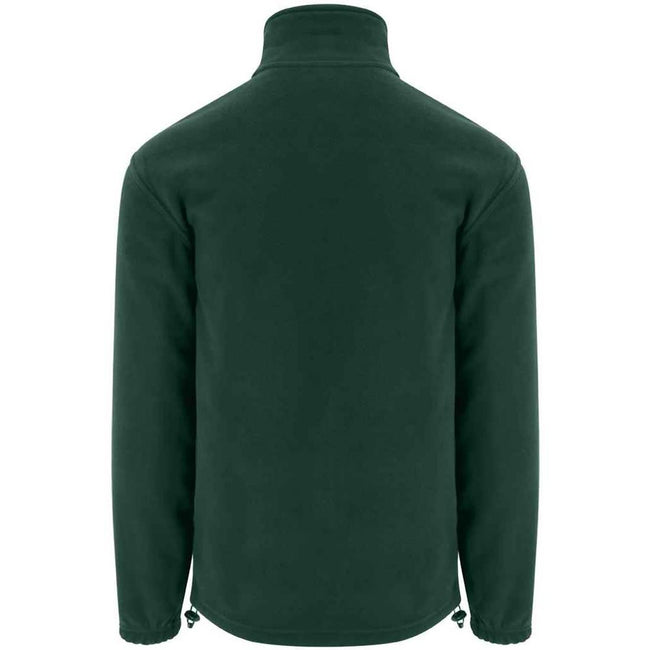 Bottle Green - Back - PRO RTX Mens Fleece Jacket