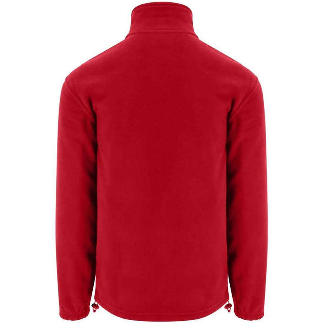 Red - Back - PRO RTX Mens Fleece Jacket