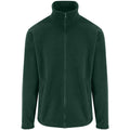 Bottle Green - Front - PRO RTX Mens Fleece Jacket