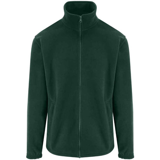 Bottle Green - Front - PRO RTX Mens Fleece Jacket