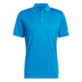 Bright Blue - Front - Adidas Mens Performance Polo Shirt