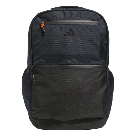Legend Ink - Front - Adidas Contrast Recycled Polyester Backpack
