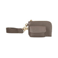 Taupe - Front - Bagbase Boutique Wristlet Pouch
