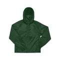 Bottle Green - Front - B&C Unisex Adult Reset Lined Windbreaker
