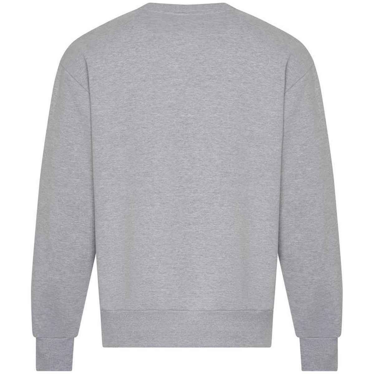 Heather Grey - Back - Awdis Unisex Adult Signature Heavyweight Sweatshirt