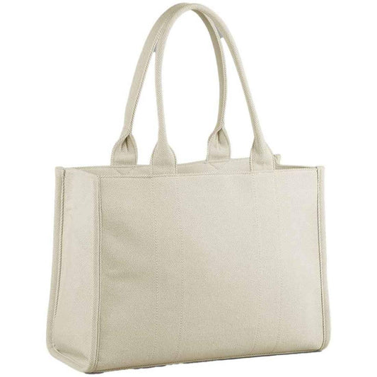 Natural - Front - Quadra Puerto Large Tote Bag