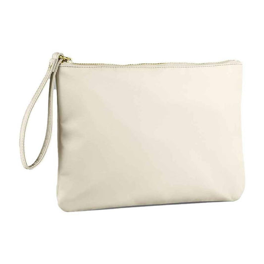 Cookies & Cream - Front - Bagbase Sundae Wristlet Pouch