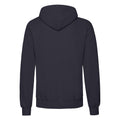 Deep Navy - Back - Fruit of the Loom Mens Cotton Hoodie