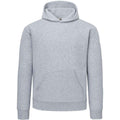 Athletic Heather - Front - Fruit of the Loom Mens Cotton Hoodie