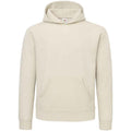 Desert Sand - Front - Fruit of the Loom Mens Cotton Hoodie