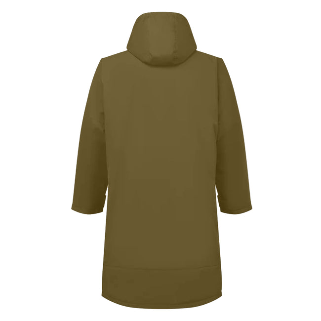 Olive-Natural - Back - TriDri Childrens-Kids Changing Robe