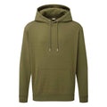 Khaki Green - Front - Anthem Unisex Adult Hoodie