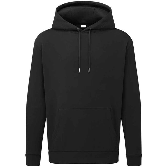 Black - Front - Anthem Unisex Adult Hoodie