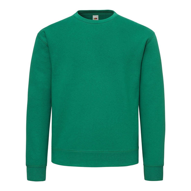College Green - Front - Fruit of the Loom Unisex Adult Supercotton Sweatshirt