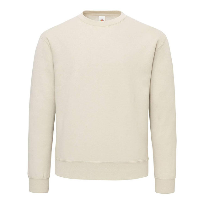 Desert Sand - Front - Fruit of the Loom Unisex Adult Supercotton Sweatshirt