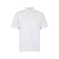 White - Front - Kustom Kit Unisex Adult Recycled Superwash 60C Regular Polo Shirt