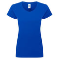 Bright Royal - Front - Russell Womens-Ladies Authentic Classic Ringspun Cotton T-Shirt