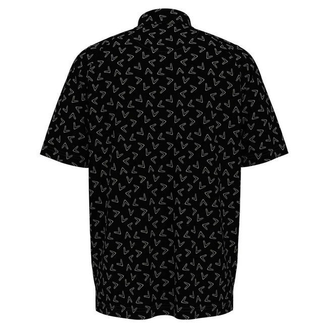 Caviar - Back - Callaway Unisex Adult Chev All-Over Print Polo Shirt