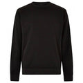 Black - Front - Kustom Kit Unisex Adult Pique Regular Sweatshirt