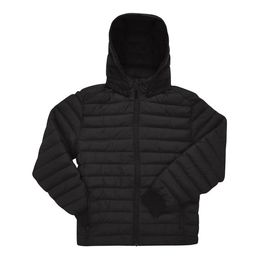 Black - Front - B&C Unisex Adult Reset Puffer Jacket