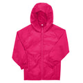 Magenta Pink - Front - B&C Childrens-Kids #Reset Windbreaker